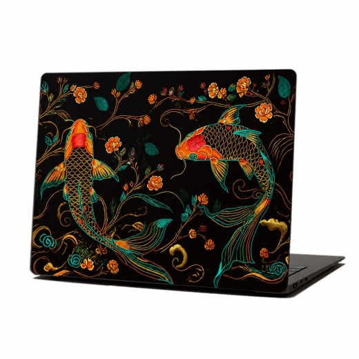 Skin Adhesivo Notebook Golden Koi