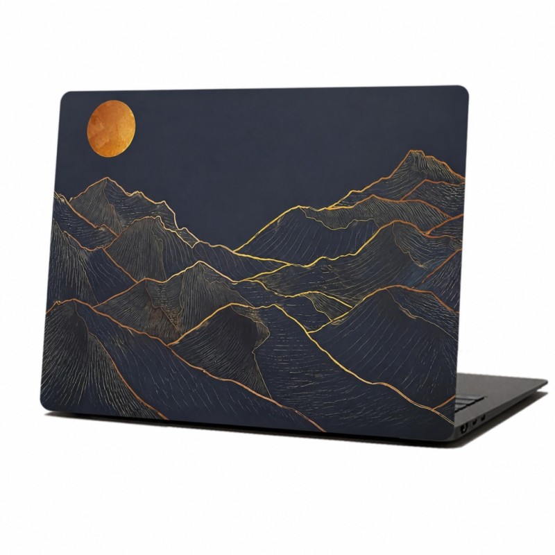 Skin Adhesivo Notebook Golden Peaks