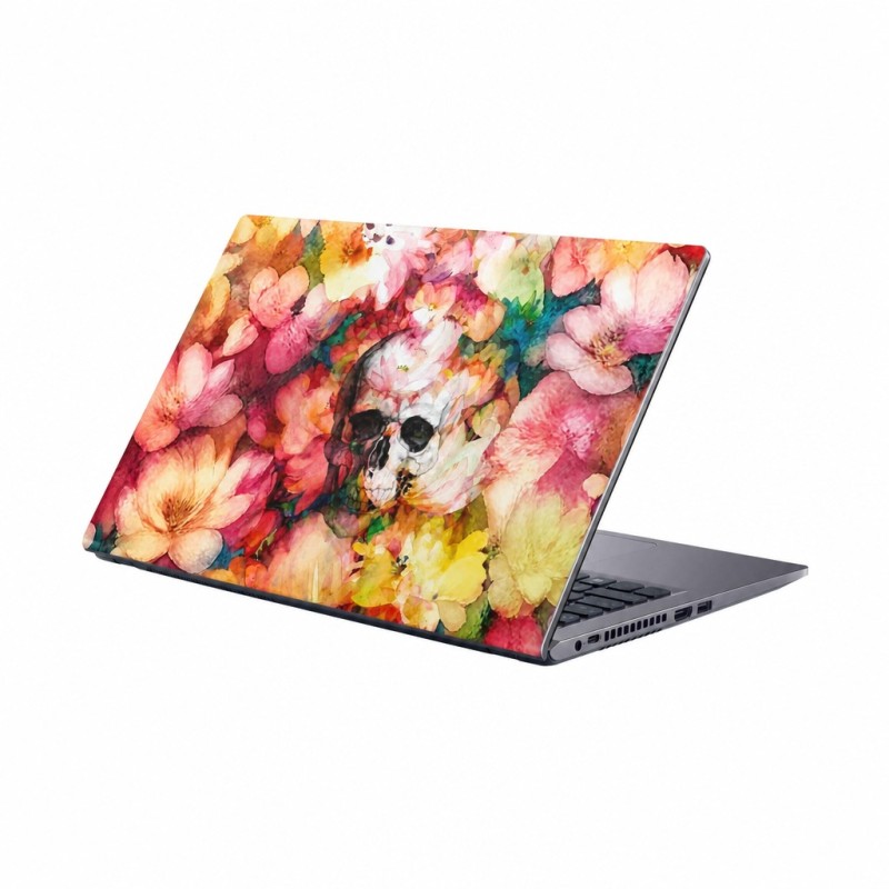 Skin Adhesivo Notebook Floral Skull Skin Adhesivo Notebook Floral Skull