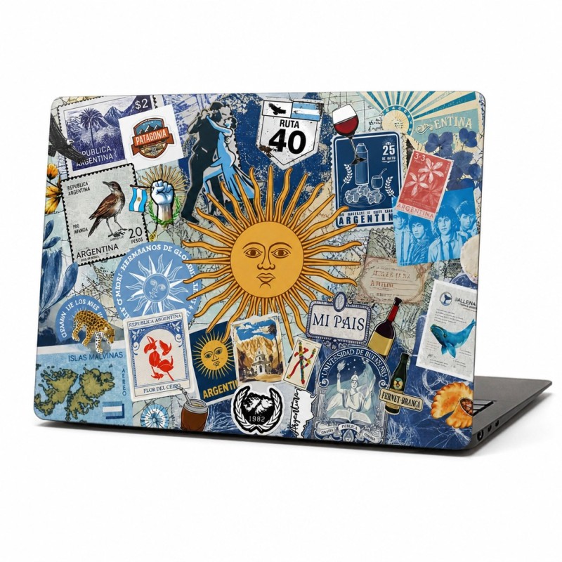 Skin Adhesivo Notebook Mi Pais