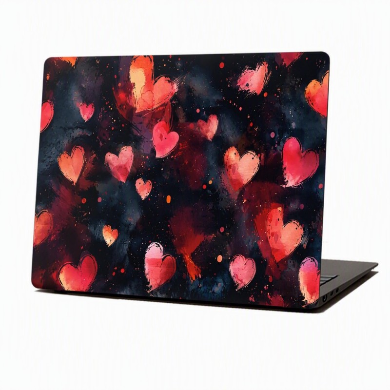 Skin Adhesivo Notebook Midnight Hearts