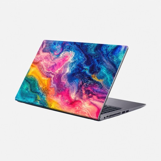 Skin Adhesivo Notebook Liquid Rainbow