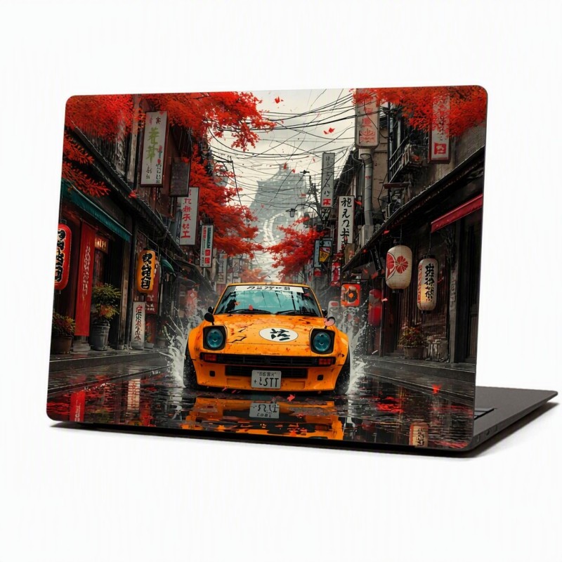 Skin Adhesivo Notebook Rainy Tokyo