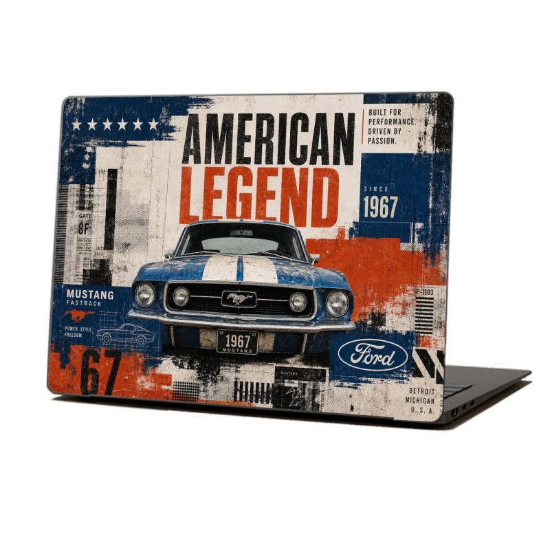Skin Adhesivo Notebook American Legend