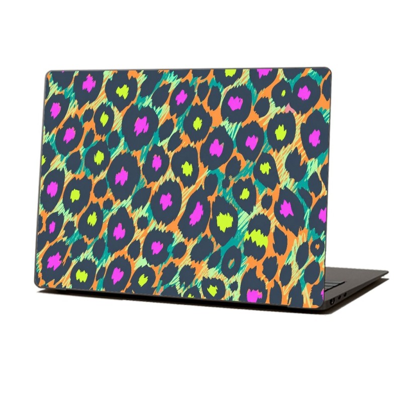 Skin Adhesivo Notebook Neon Leopard