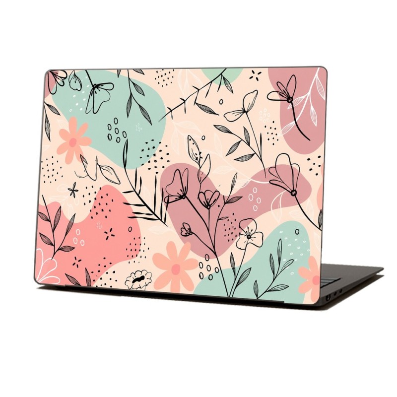 Skin Adhesivo Notebook Pastel Doodle