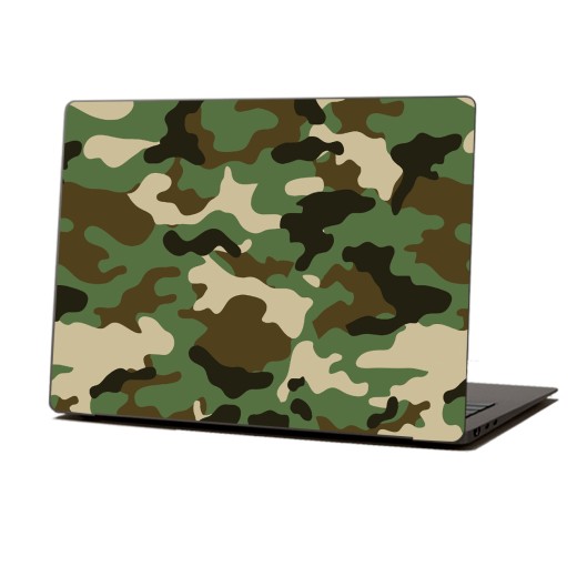 Skin Adhesivo Notebook Camuflado Woodland