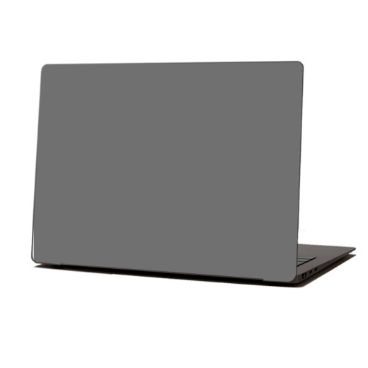 Skin Adhesivo Notebook Gris Pleno 70%