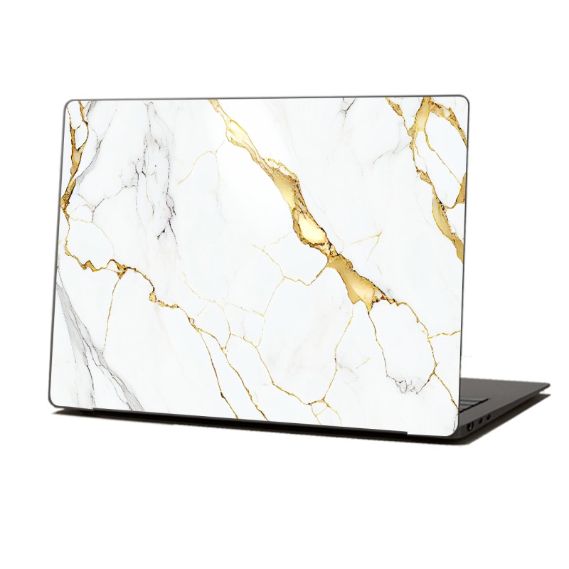 Skin Adhesivo Notebook Marble Gold