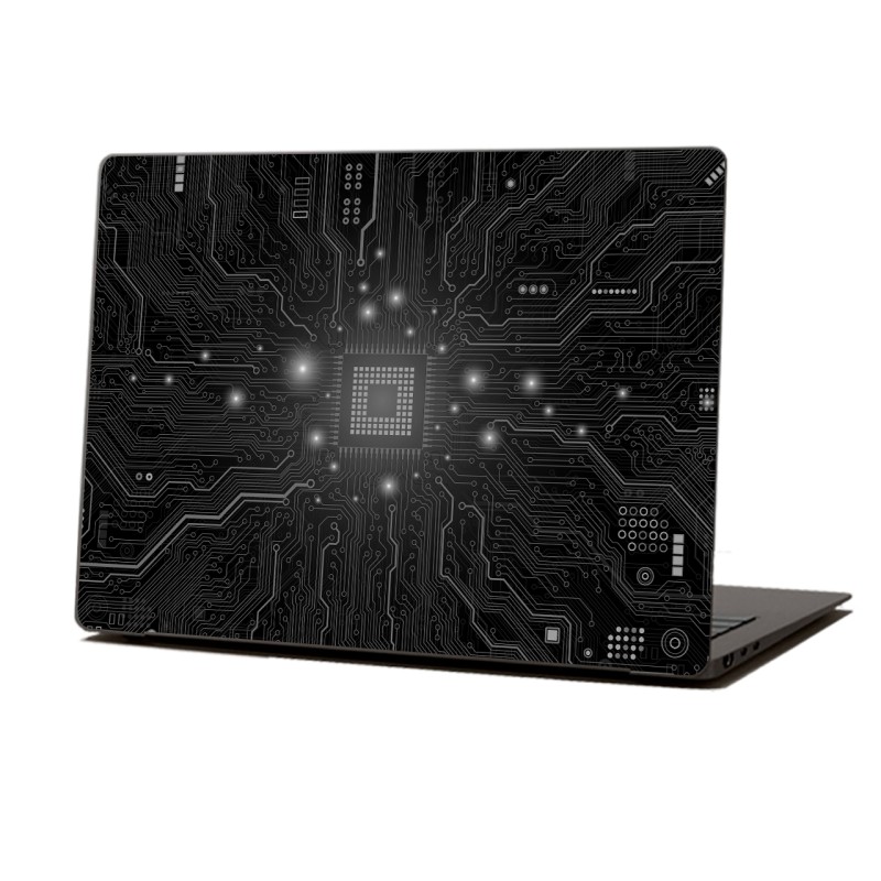 Skin Adhesivo Notebook Microchip Black Skin Adhesivo Notebook Microchip Black