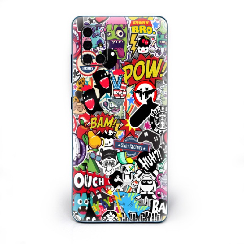 Skin Adhesivo Celular Sticker Bomb