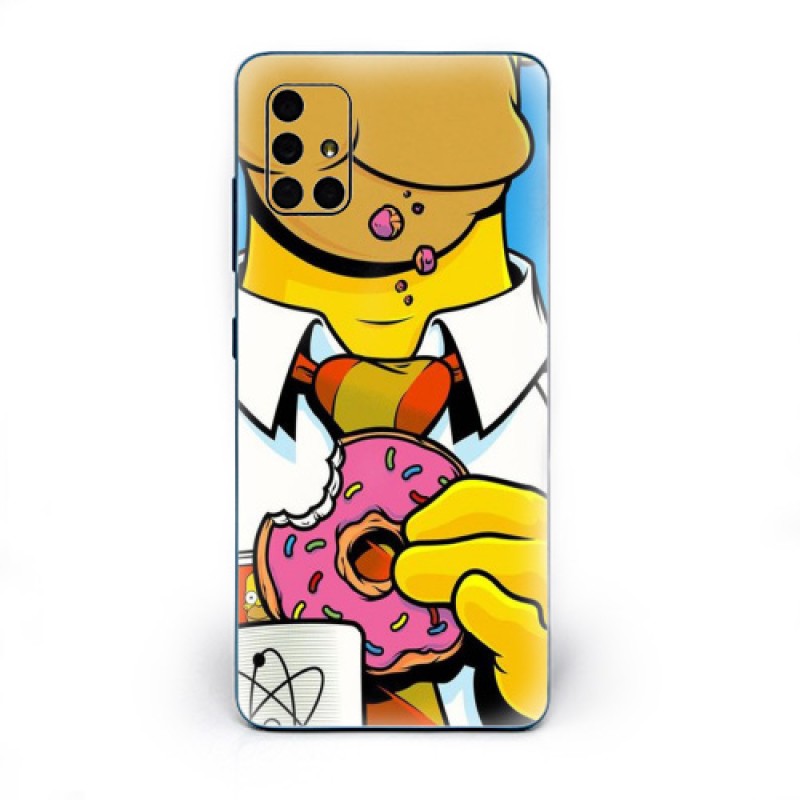 Skin Adhesivo Celular Homero