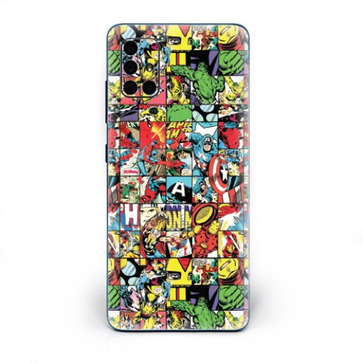 Skin Adhesivo Celular Marvel Comic