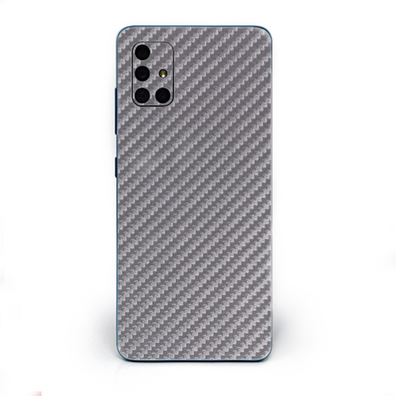 Skin Adhesivo Celular Fibra Carbono Gris