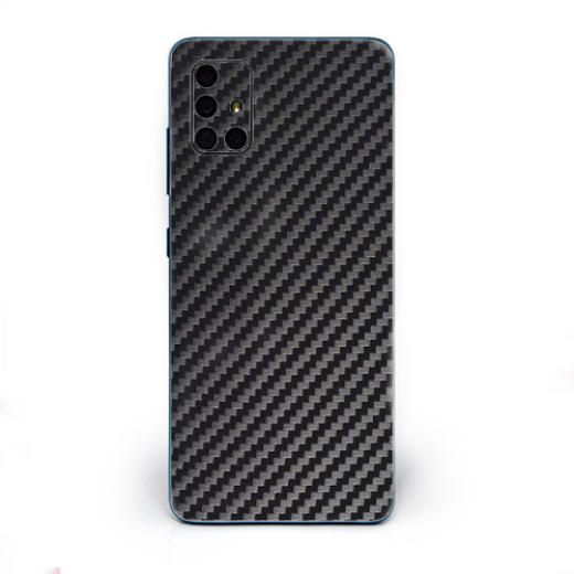 Skin Adhesivo Celular Fibra Carbono Negro