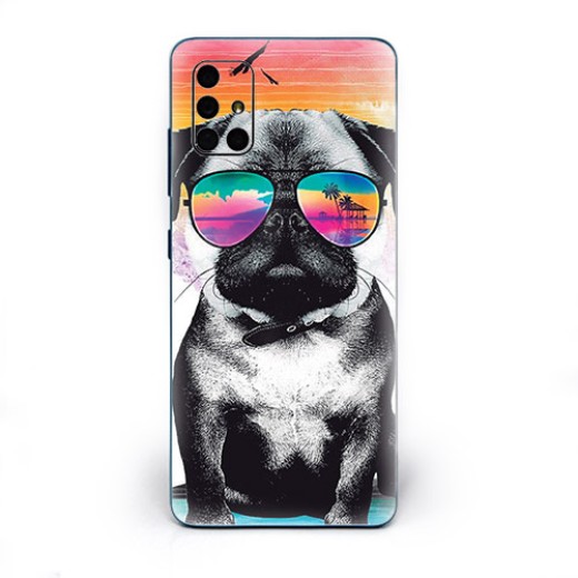 Skin Adhesivo Celular Beach Pug