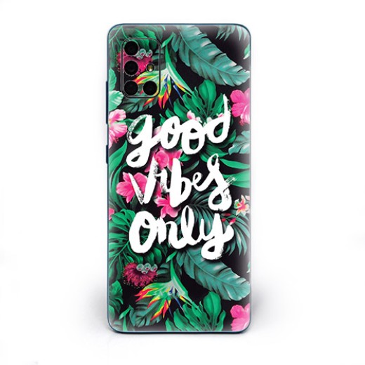 Skin Adhesivo Celular Good Vibes Only