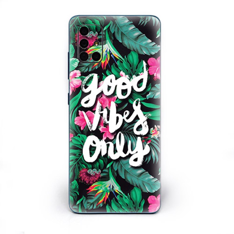 Skin Adhesivo Celular Good Vibes Only