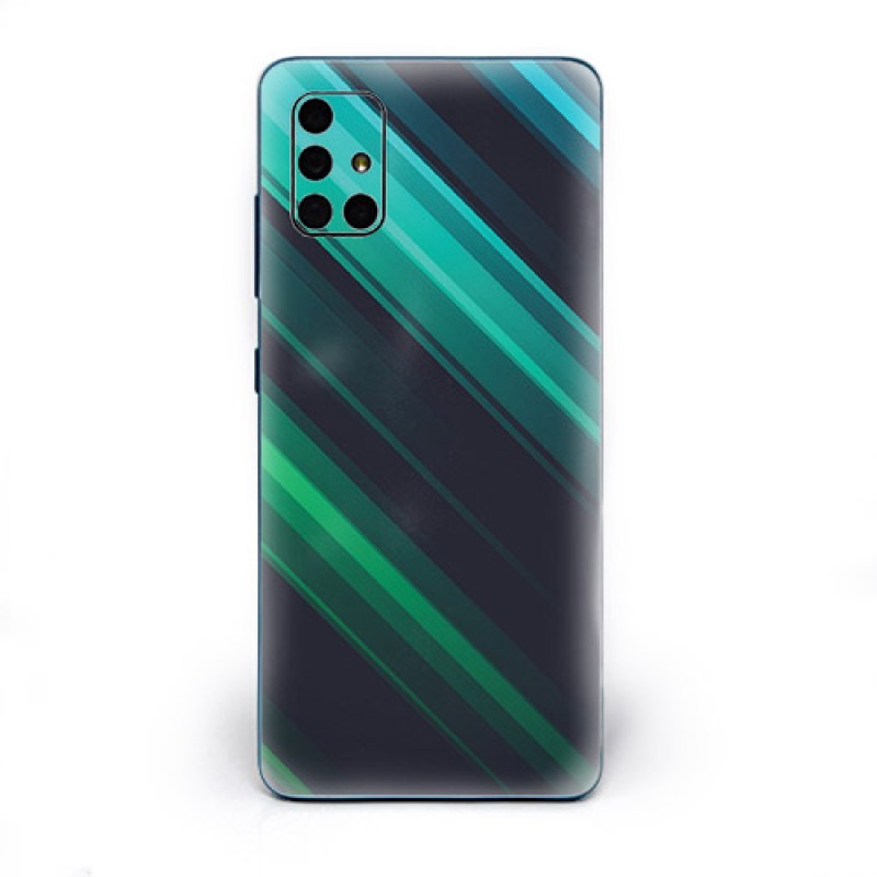 Skin Adhesivo Celular Green Stripes