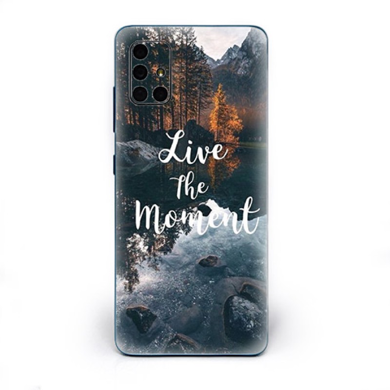 Skin Adhesivo Celular Live the moment
