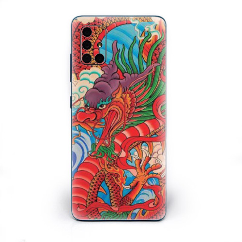 Skin Adhesivo Celular Red Dragon
