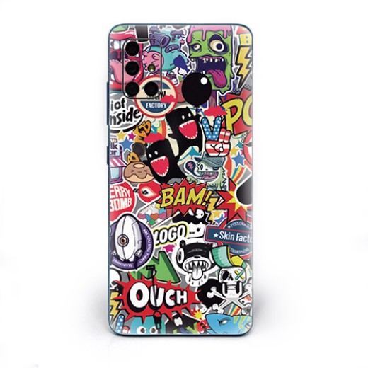 Skin Adhesivo Celular Sticker Bomb