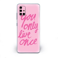 Skin Adhesivo Celular You Only Live Once
